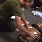 Bonnie - Dan putiing on AED patches